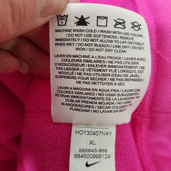 Nike Pink Therma-fit Crew neck XL - Picture 7 of 14